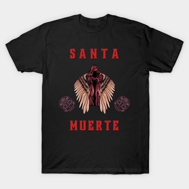 Santa Muerte T-Shirt by vaporgraphic
